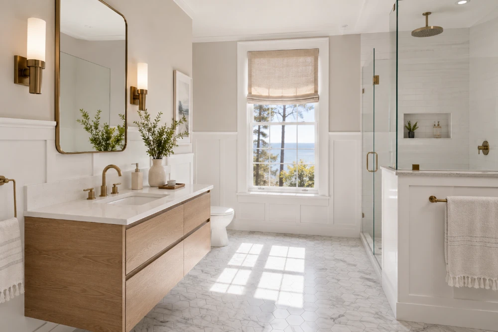 Bathroom Remodeling by C. Santos Painting in Hanover, MA
